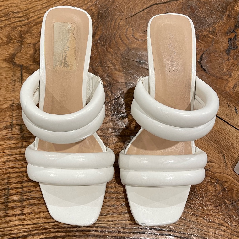 White Boutique Heels